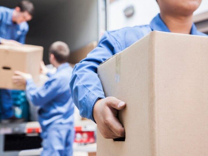 local moving specialists handling delicate furniture with care